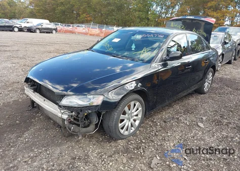2012 Audi A4 2.0T Premium from USA, damaged, VIN WAUBFAFL8CA105766